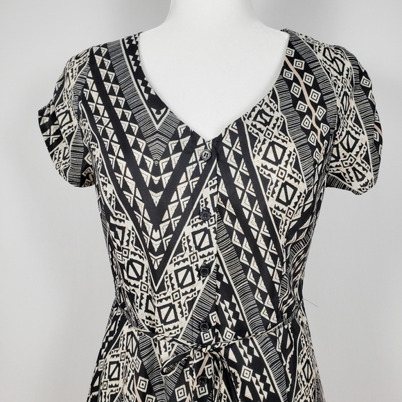 Fire Los Angeles Aztec Print Maxi Dress - Picture 5 of 10